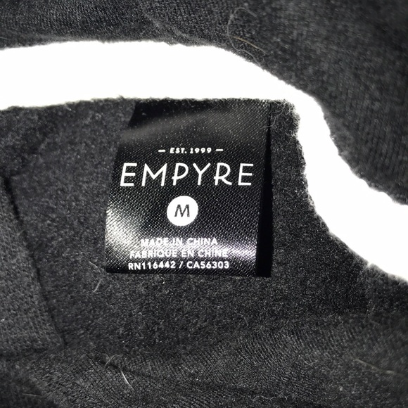 Black Empyre Alien Logo Hoodie - Picture 4 of 5